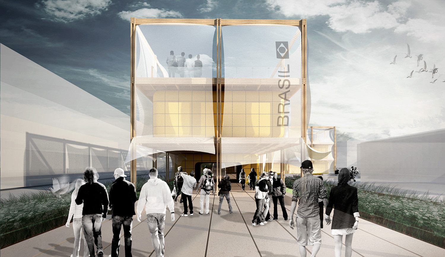 &ldquo;這個項目的概念是基于不同要求的平衡，它似乎對我們至關(guān)重要的反應(yīng)協(xié)調(diào)建筑美、功能簡單的挑戰(zhàn)，技術(shù)要求高，合理的執(zhí)行成本，建筑的熱環(huán)境控制和能源成本。&rdquo;